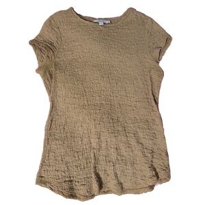 Chico’s Brown Textured Top